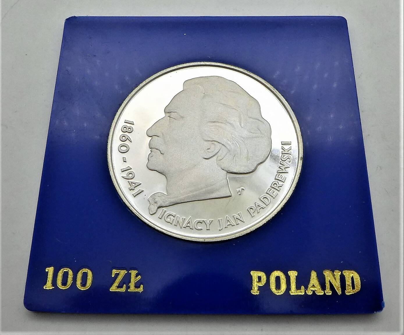 Polen 100 Zloty 1975 Ignacy Jan Paderewski Proof PP MA Shops