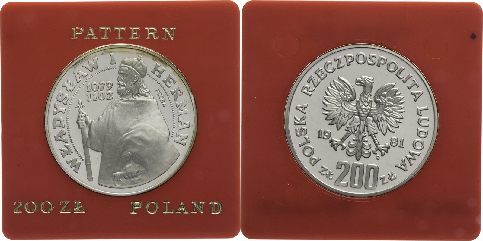 Polen Volksrepublik 200 Zloty 1981 Polish Rulers Series Władysław I