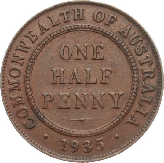 Australien Penny Georg V Vf Ma Shops