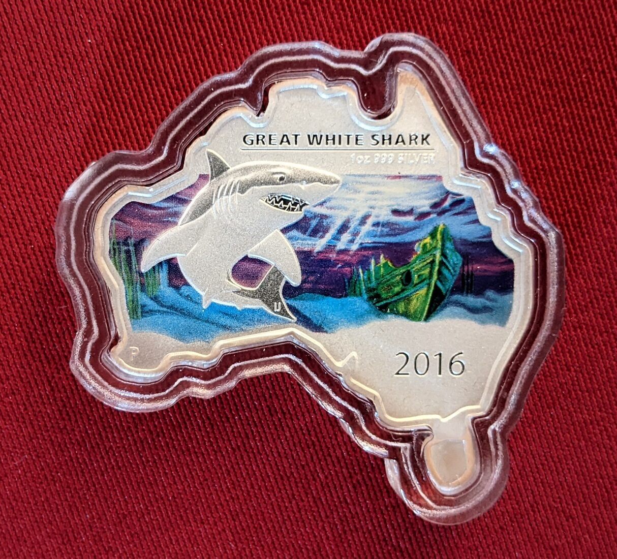 Australien 1 Dollar Silbermünze 1 oz Silver Coin OVP 2016 Australian