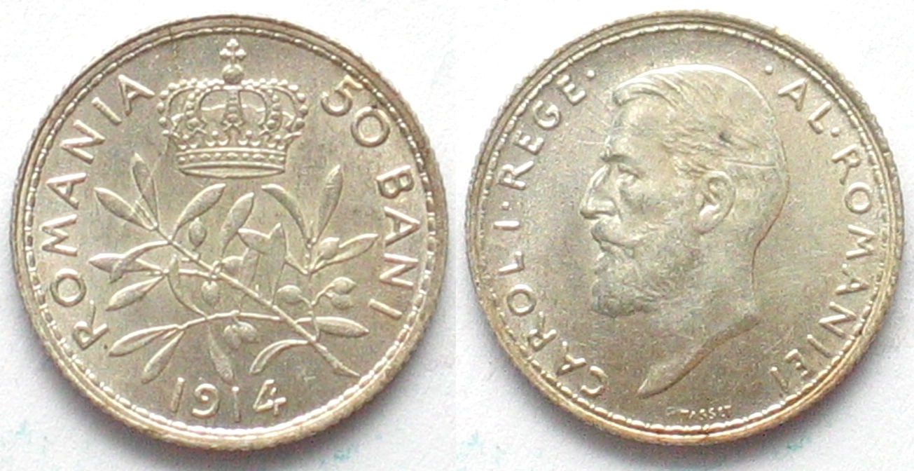 Rum Nien Romania Bani Carol I Silver Unc Ma Shops