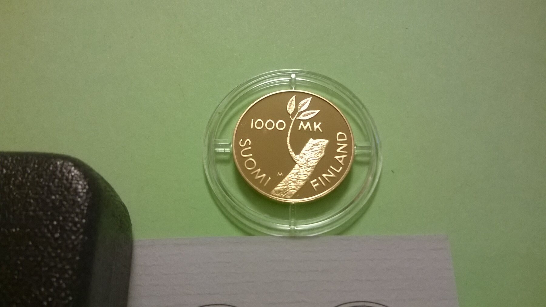 Finland 1000 Markkaa 1997 80 Years Of Independence 1 4 Oz Gold Proof