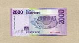 Albanien 2.000 Leke 2020 P.79 unc / GEM UNC