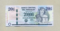 Paraguay 20.000 Guaranies P.230b -