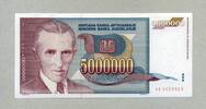 Jugoslawien 5 Million Dinara P.121 -