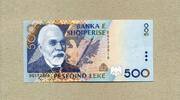 Albanien 500 Leke P.64a -