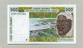 West-Afrikanische Staaten 500 Francs -