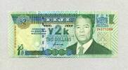 Fiji-Insel 2 Dollars Pick 102a -