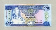 Zypern 20 Pounds Pick 56a -