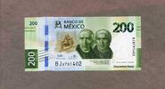Mexico 200 Pesos P.134 - Serie BJ - -