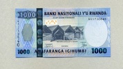 Rwanda 1.000 Francs Pick 31a -