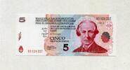 Argentinien 5 Pesos 2006 - redemption date - 30.09.2006 - Banco de la Na... 6,00 EUR  Excl. 7,90 EUR Verzending