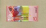 Sao Tome Principe 10 Dobras 23.12.2020 P.77 - Karte von S&atilde;o Tom&eacute; und Pr&iacute;... 4,20 EUR  Excl. 7,90 EUR Verzending