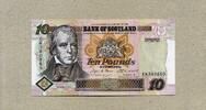 Bank of Scotland 10 Pounds - Gebäude der Bank of Scotland Edinburgh - Brennerei und Brauerei - -
