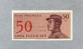 Indonesien 50 Sen P.94a -