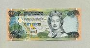 Bahamas 1/2 Dollars P.68 -