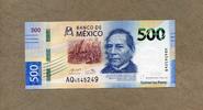 Mexico 500 Pesos 19.5.2017 P.135 - Serie AQ - unc / GEM UNC