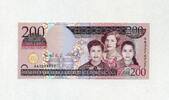 Dominikanische Republik 200 Pesos Oro 2007 P.178a - Patria Mirabal, Mine... 10,50 EUR  Excl. 7,90 EUR Verzending