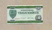 Färöer-Insel 10 Kronur P.18 - Faeroe Islands Government - -