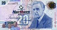 NORDIRLAND 20 POUNDS Pick 207 -