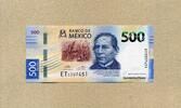 Mexico 500 Pesos P.136 - Serie ET - -