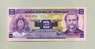 Honduras 2 Lemiras P.61 -