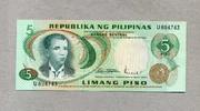 Philippines 5 Piso P.148a -