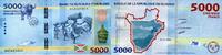 Burundi 5.000 Francs P.52 -