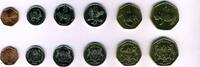 Botswana Set6 - Tiere/Staatswappen - -