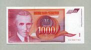 Jugoslawien 1.000 Dinars P.114 -