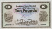 Nord-Irland 10 Pounds P.189d -