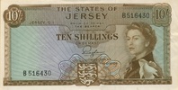 Jersey 10 Shillings P.7a -