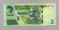 Zimbabwe 2 Dollars - New Design - 2016 - unc / GEM UNC