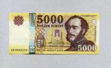 Ungarn 5.000 Forint - New Design - 2016 - -