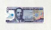 Philippinen 100 Piso 2013 P.218 - Manuel Roxas - unc/kassenfrisch 3,00 EUR  Excl. 7,90 EUR Verzending