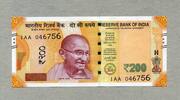 Indien 200 Rupees P.113d -