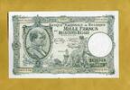 Belgien 1000 francs / 200 belga P.110/1943 Leichte Stockflecken -