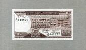 Maurritius 5 Rupees (1985) P.34 unc/kassenfrisch 12,50 EUR  plus 6,50 EUR verzending