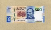 Mexico 500 Pesos P.135 - Serie AD - -