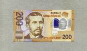 Albanien 200 Leke P.76- New Design - Polymer - -