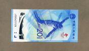 China 20 Yuan - Ausgabe Olympia 2022 - -