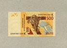 West-Afrikanische Staaten 500 Francs - Serie 2023 - Senegal - -
