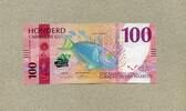 Curacao & St. Martin 100 karibische Gulden - Stoplicht-Papageienfisch - Gerichtsgebäude Philipsburg - Stadtteil St. Maarten -