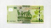 Namibia 50 Namibia Dollars 2012 P.13a - Captain Hendrik Witbooi - Kudus ... 9,00 EUR  Excl. 7,90 EUR Verzending
