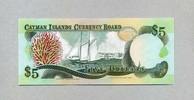 Cayman Island 5 Dollars P.12a -