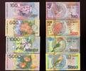Suriname 100-5.000 Gulden P.149-152 -