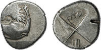 Greece hemidrachm Greece – Thrace, Cherronesos, hemidrachm (386–338 BC) -