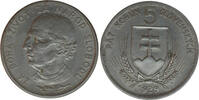 Czechoslovakia 5 Kronen 1939 Československo -5 koruna, 1939, Hlinka  9,40 EUR  Excl. 10,00 EUR Verzending