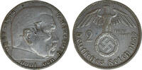 Germany 2 Mark 1937 A Germany - 2 Mark, 1937, Hindenburg A  7,90 EUR  Excl. 10,00 EUR Verzending