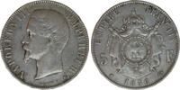 France 5 Francs 1856 France, 5 Francs, 1856, Napoleon, 24.81g, 37mm, 'BB... 70,20 EUR  Excl. 10,00 EUR Verzending